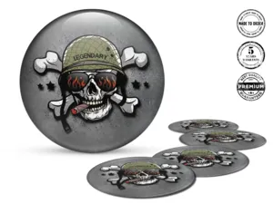 Resin domed stickers Custom Brand Tunning Edition